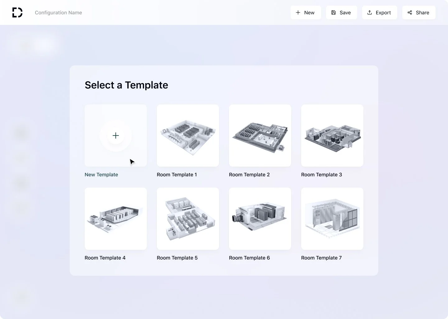 Wireframe — Build templates