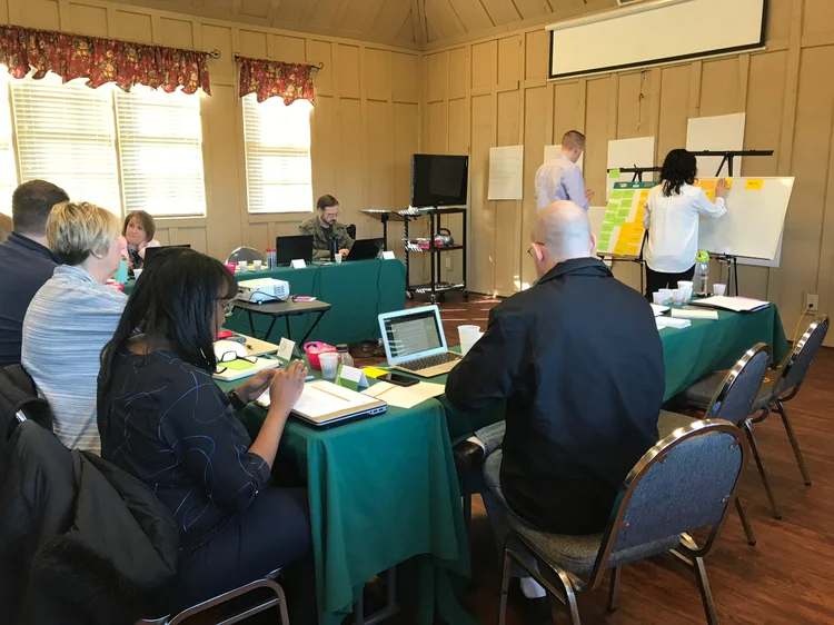 Tanner Health full team workshop session